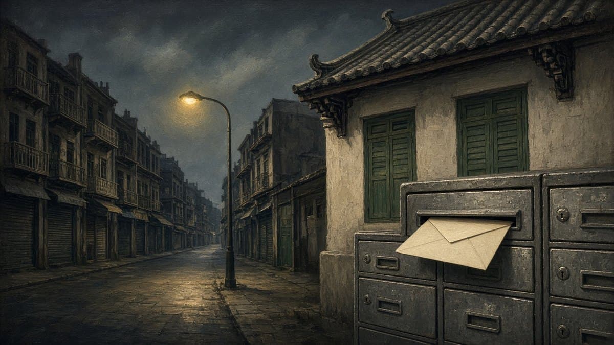 灣仔鬼郵差：沒有臉的人送白信