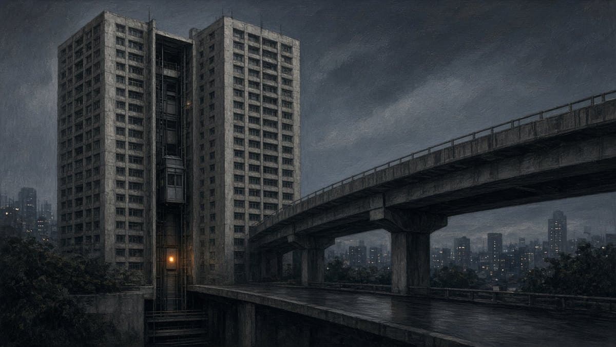 西寧國宅:深夜自己下到地庫的電梯
